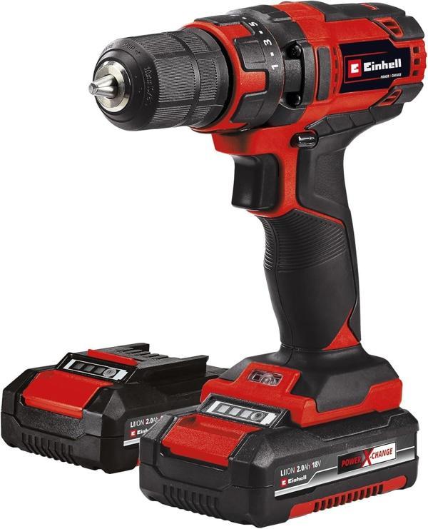 Einhell TC CD 18/35 Li + 39 (2x2,0Ah) Akülü Vidalama - Image 1