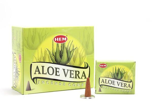 Aloe Vera Aromalı Konik Tütsü - Image 1