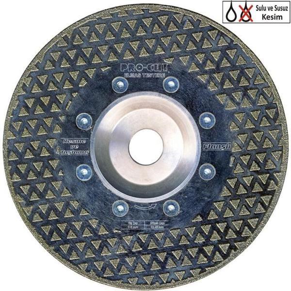 Procut 50953 DT 115 Elmas Flanşlı Kesme Taşlama - Image 1