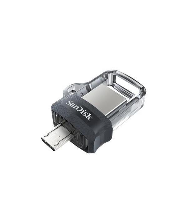 SanDisk Ultra Dual Drive m3.0 256GB Grey & Silver - Image 1