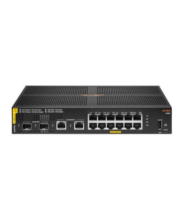 Aruba 6100 12G CL4 2SFP+ 139W Swch - Image 1