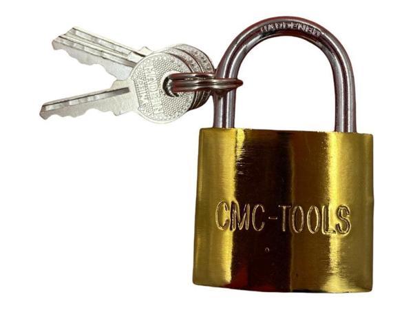 CMC 63 mm Kısa Sarı Asma Kilit - Image 1