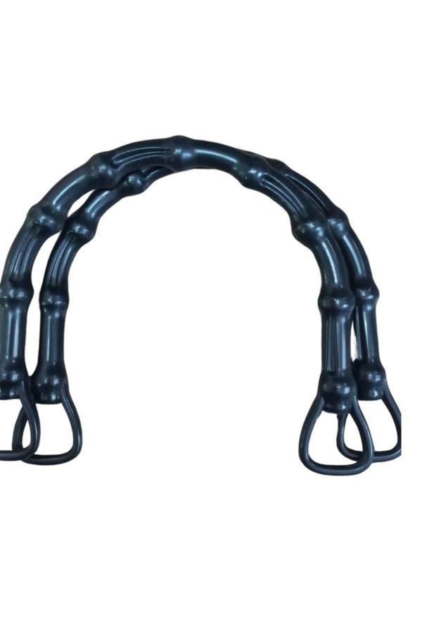 Çanta Sapı Nal  Model Siyah Akrilik - Image 1