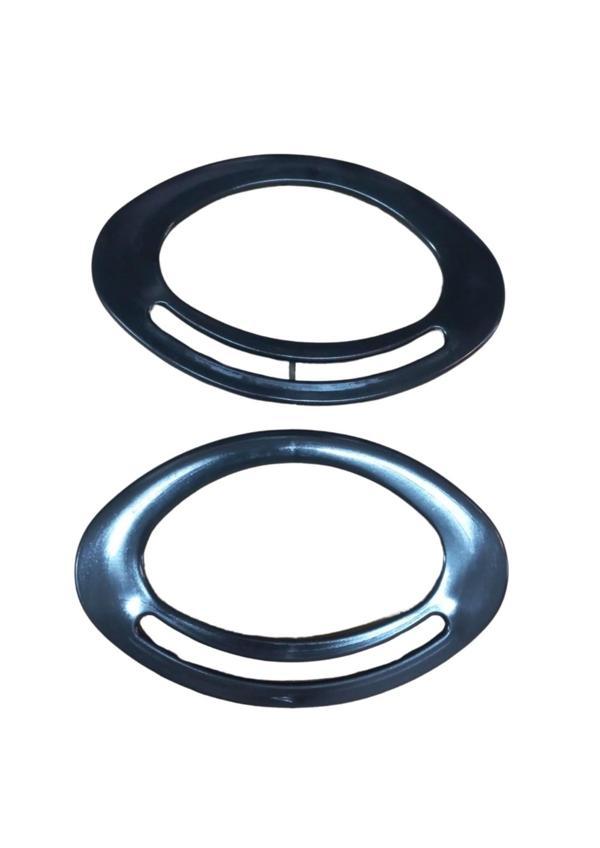 Çanta Sapı Oval Siyah 18 cm - Image 1