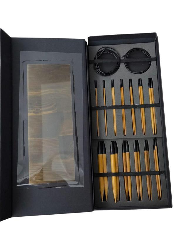 Bambu Misinalı Vidalı Tığ Set 13 Adet - Image 1