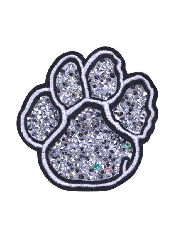 Aplike Ütü İle Yapışan Taşlı Pati Arma 5 cm - Image 1