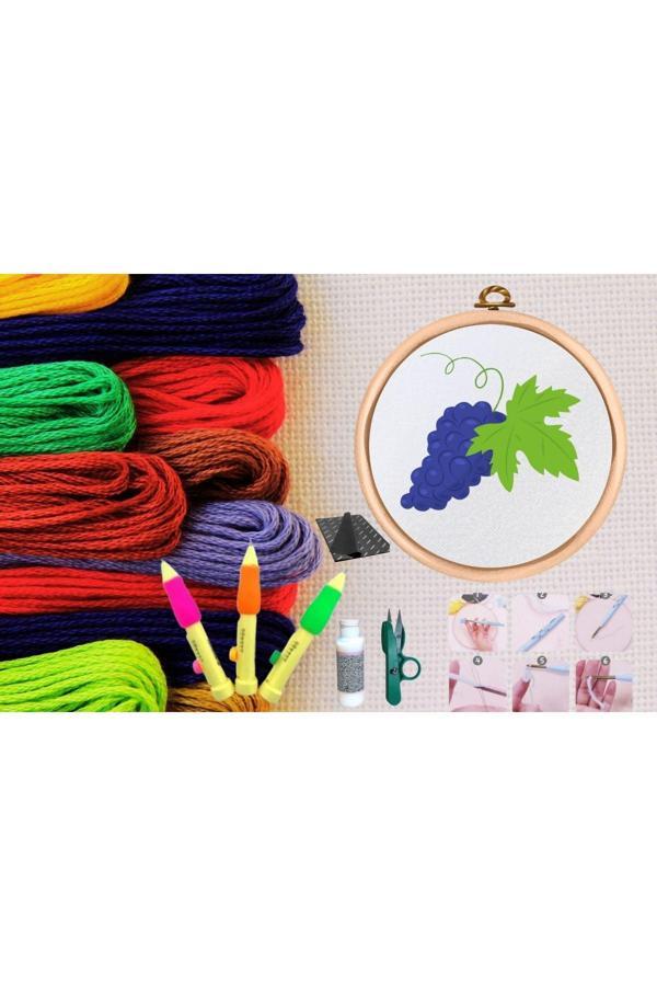 Punch Seti Nakış Seti Kasnaklı Kendin Yap Seti Seri 147 - Image 1