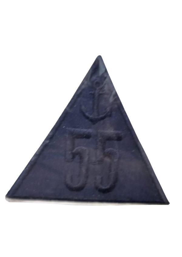 Aplike Ütü İle Yapışan Üçgen Çapa 55 Arma 5x4 cm - Image 1