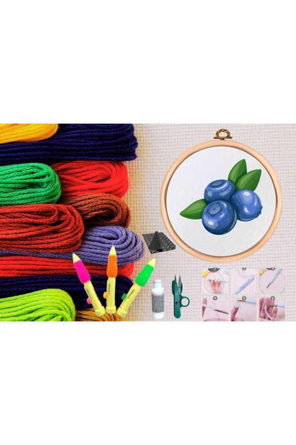 Punch Seti Nakış Seti Kasnaklı Kendin Yap Seti Seri 148 - Image 1