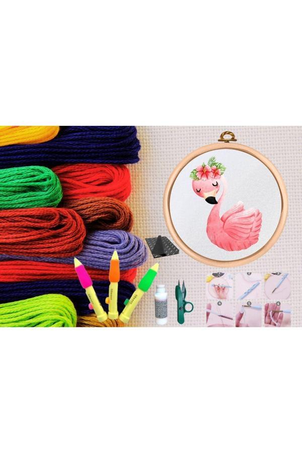 Punch Seti Nakış Seti Kasnaklı Kendin Yap Seti Seri 18 - Image 1