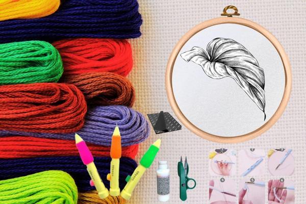 Punch Seti Nakış Seti Kasnaklı Kendin Yap Seti Seri 26 - Image 1