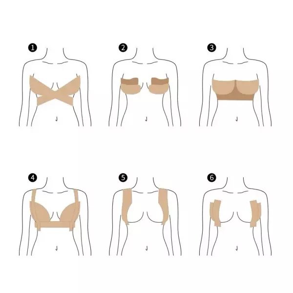 Göğüs Dikleştirme Bandı S Beden 2.5 Cm. - Image 1