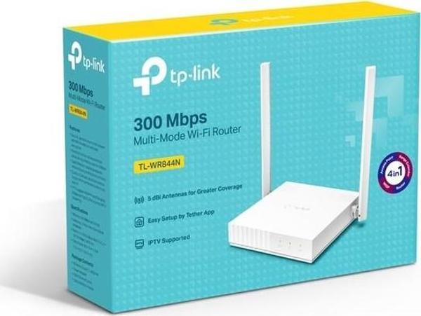 TP-Link 300 Mbps 4 Portlu Multi-Mode Router Tl-Wr844N - Image 1