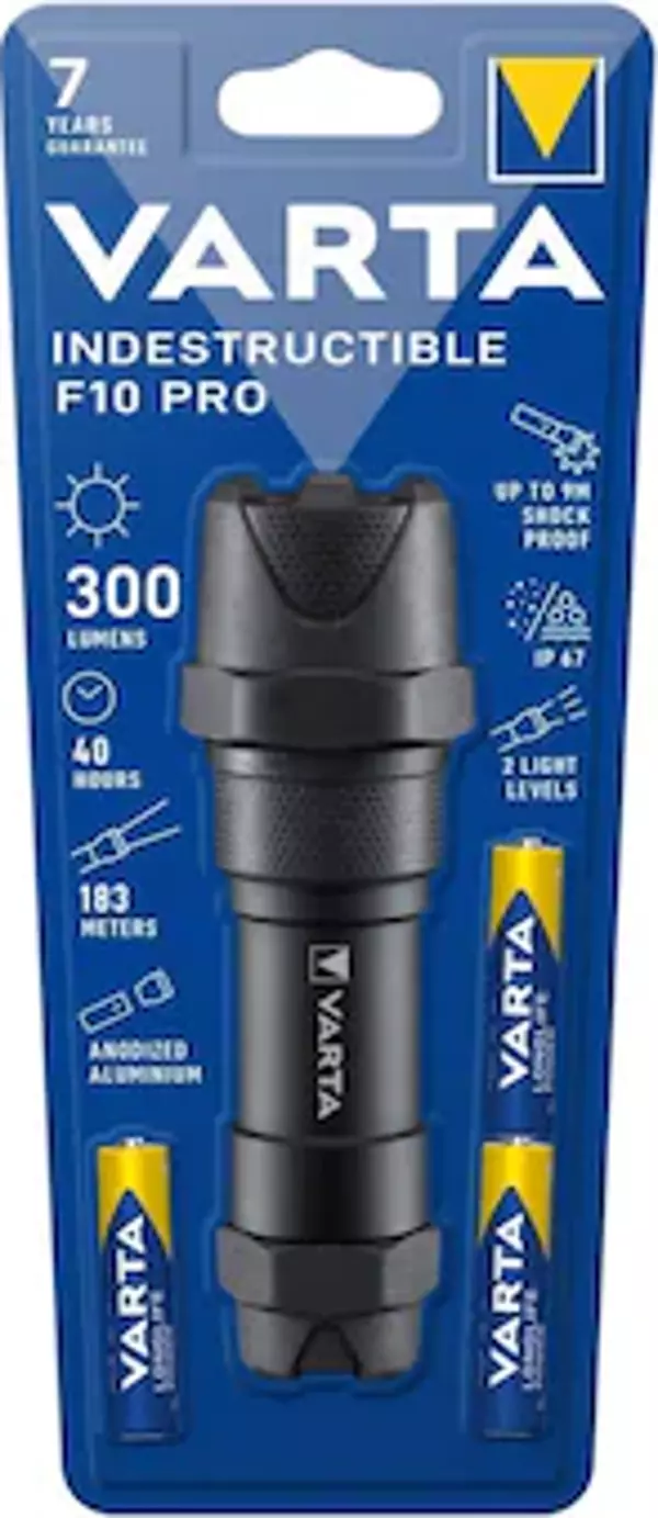 Varta Indestructible F10 Pilli Pro El Feneri - Image 1