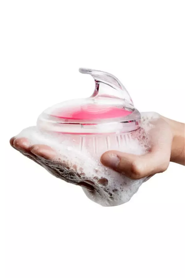 Silikon Yumuşak Duş Saç Fırçası - Image 1