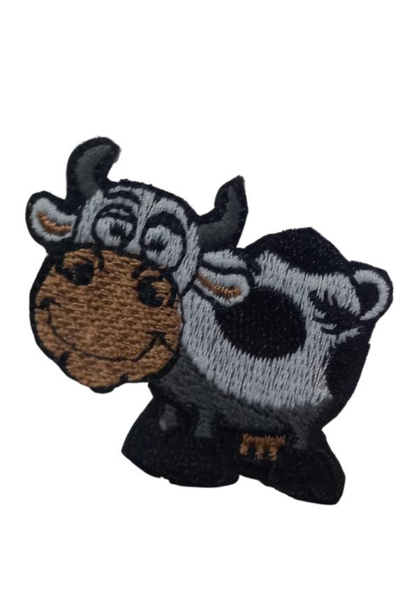 Aplike Ütü İle Yapışan İnek Arma 4x4 cm - Image 1