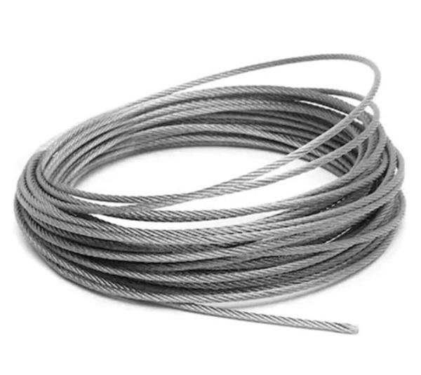 Ennalbur Çelik Halat 5 mm 10 Metre (6X7 K.ÖZ) - Image 1