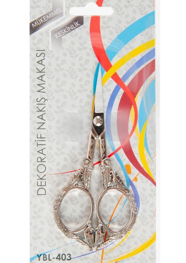 Nakış Makası Dekoratif Gümüş Kuş YBL-403 Model 21 - Image 1