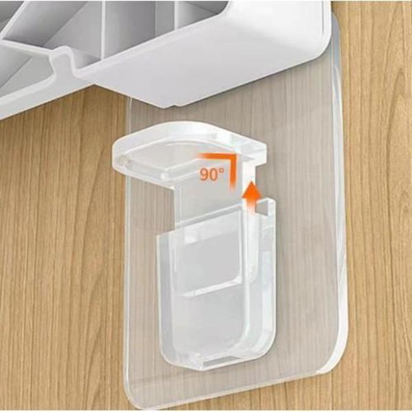 Yapışkanlı Raf Tutucu Seti 4 Adet - Image 1