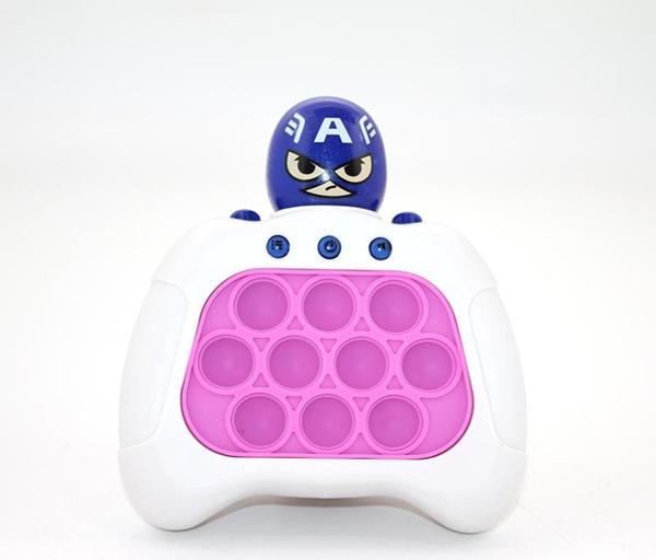 Işıklı Müzikli Pop-It Captain America Tasarımlı - Image 1