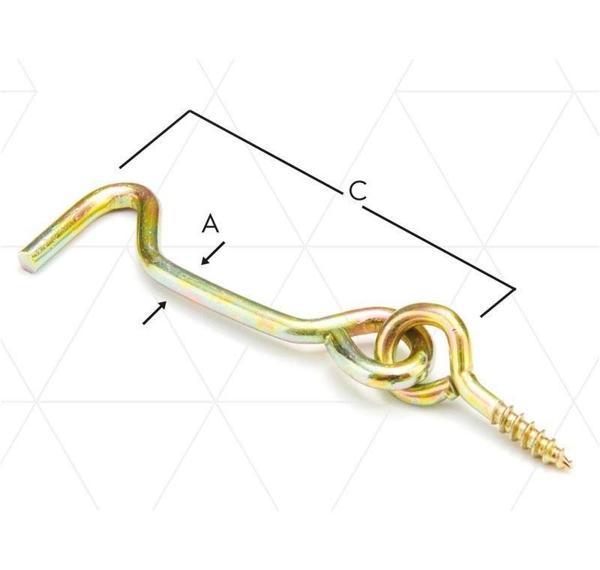 Ennalbur Çengelli Askı 40 No ( 5 Adet ) - Image 1