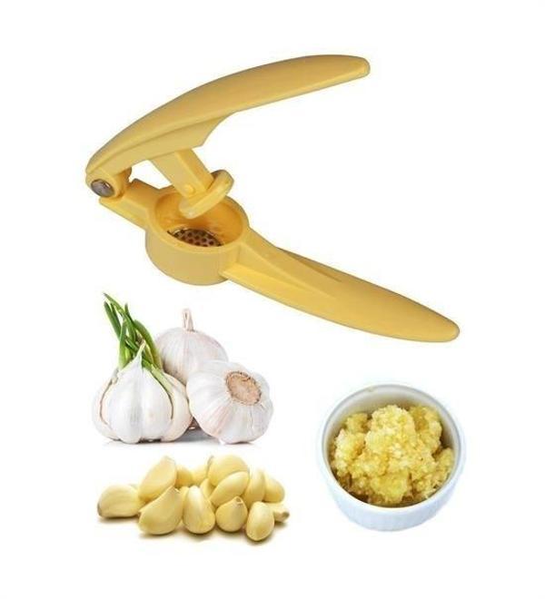 BUFFER® Pratik Kolay Yıkanabilir Sarımsak Ezme Aparatı Sarımsak Ezici Pres - Image 1