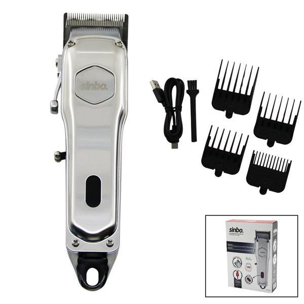 USB ŞARJLI - DİJİTAL GÖSTERGE  SAÇ - SAKAL KESME TRAŞ MAKİNESİ  ÇELİK GÖVDE - KOLLU TARAK AYARI SHC-1905 (5250) - Image 1