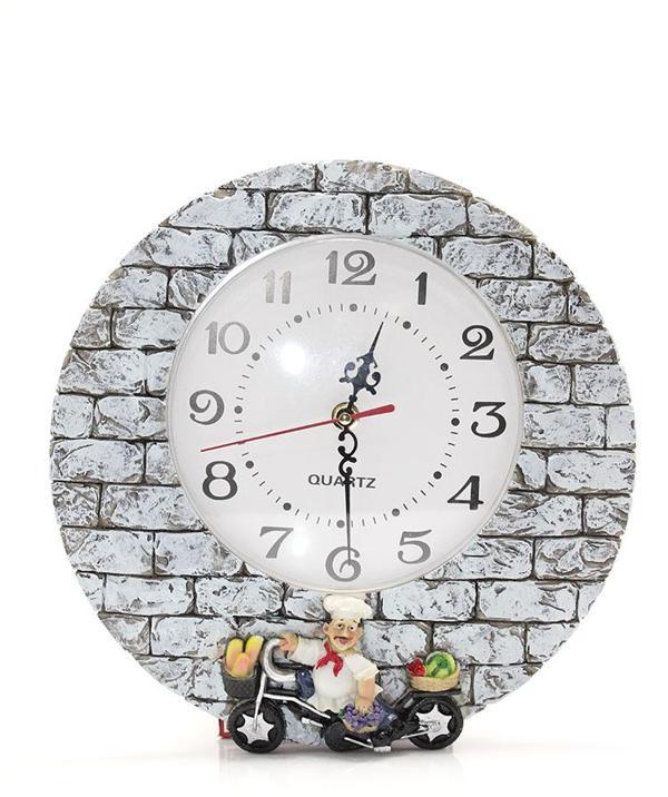 Aşçı Tasarımlı Polyester Duvar Saati Model 1  - Image 1