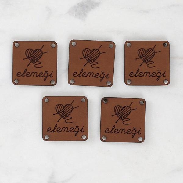 Loren Crafts Elemeği Deri Arma 5 Adet - 1587 - Image 1