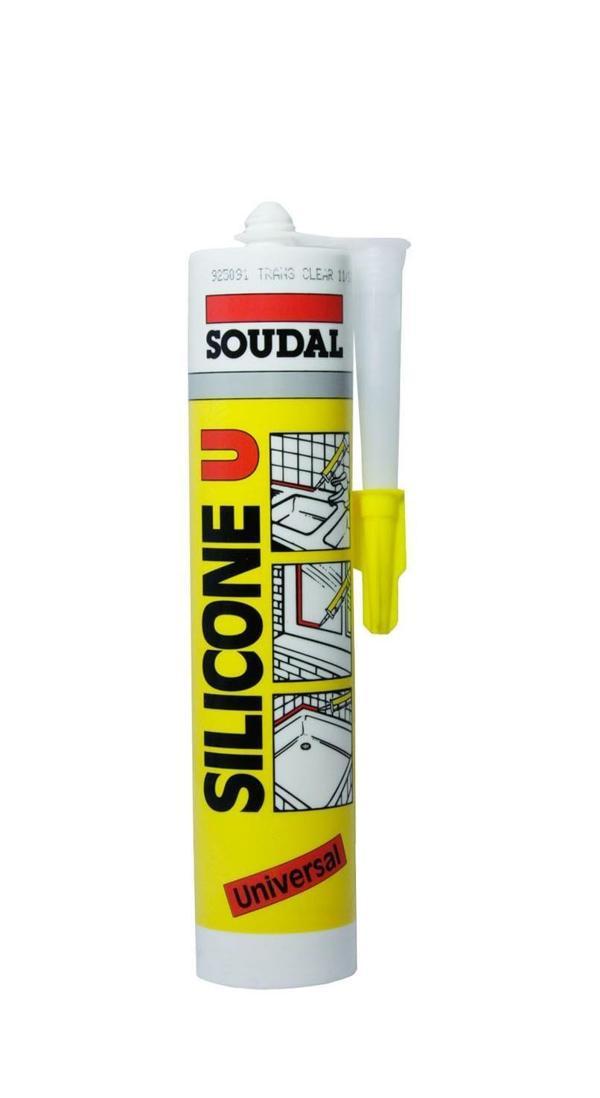 Soudal Silikon Şeffaf 280 gr - Image 1