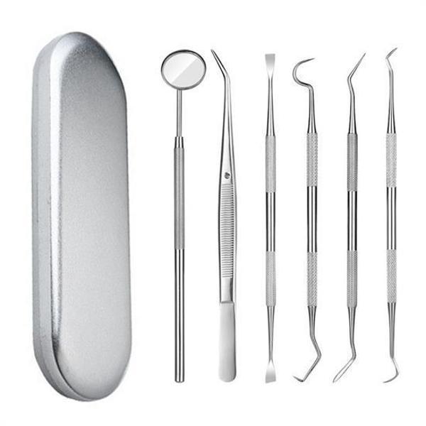 6 Parça Kutulu Ağız Bakımı Diş Bakım Seti Ağız Hijyen Takımı (5250) - Image 1