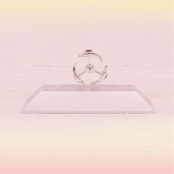 BUFFER® Dekoratif Masa Üstü Obje Manyetik Kinetik Orbital Dönen Yunuslar - Image 1