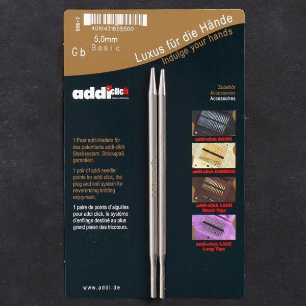 Addi Click Basic 5mm Misinalı Şiş Ucu - 656-2 - Image 1