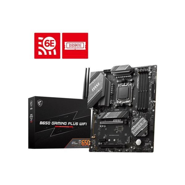 MSI B650 GAMING PLUS WIFI DDR5 6000MHZ 1XHDMI 1XDP 2XM.2 USB 3.2 ATX AM5 (AMD AM5 9000/8000/7000 SERİLERİ İLE UYUMLU) - Image 1