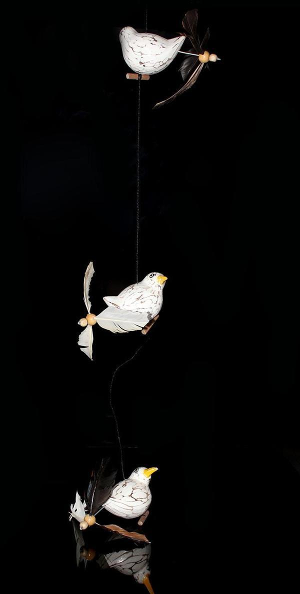 Ahşap Hayvan Figürlü Rüzgar Çanı Model 1  - Image 1