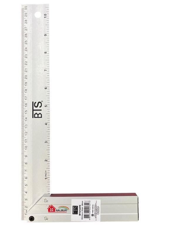 BTS 12275 Alüminyum Gönye 30 cm - Image 1