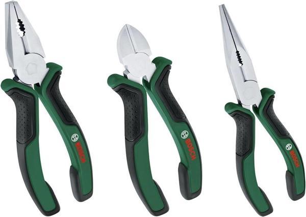 Bosch 3 Parça Alet Seti Pense Yan Keski Kargaburun - Image 1