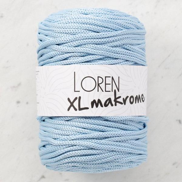 Loren XL Makrome Bebe Mavi El Örgü İpi - R051 - 33718 - Image 1