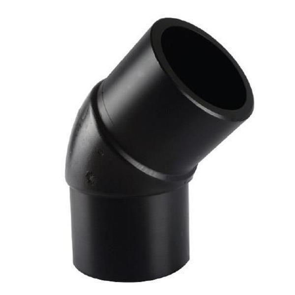 Tega HDPE Spigot Açık Dirsek 125 mm 45 Derece - Image 1