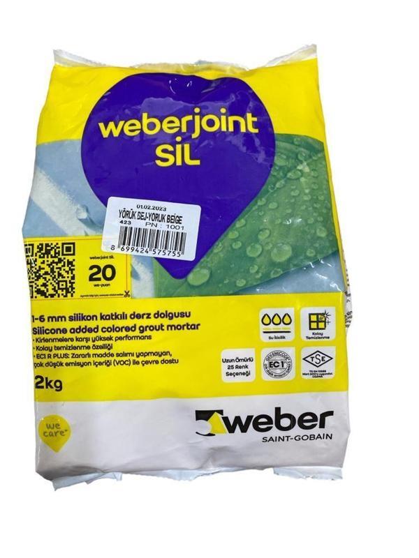 Weber Joint Sil 423 Yörük Bej Kahve Derz Dolgu 2 Kg - Image 1