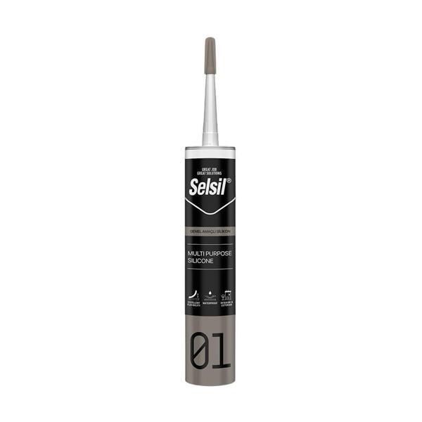 Selsil 01 Silikon Genel Amaçlı Beyaz 280 gr - Image 1