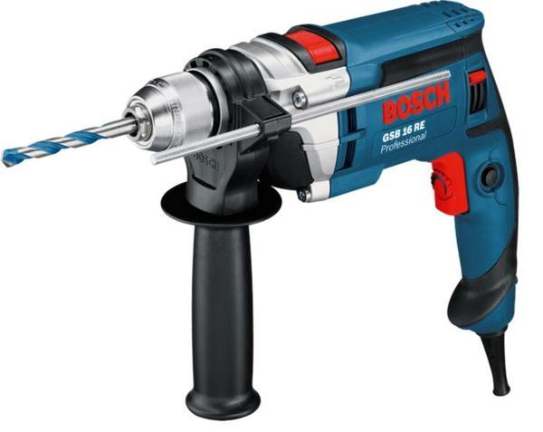 Bosch GSB 16 RE Darbeli Matkap 750 Watt - Image 1