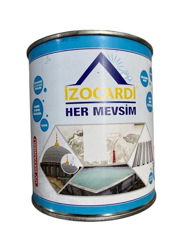 İzocardi Her Mevsim Şeffaf Su Yalıtım Sıvısı 1 Kg - Image 1