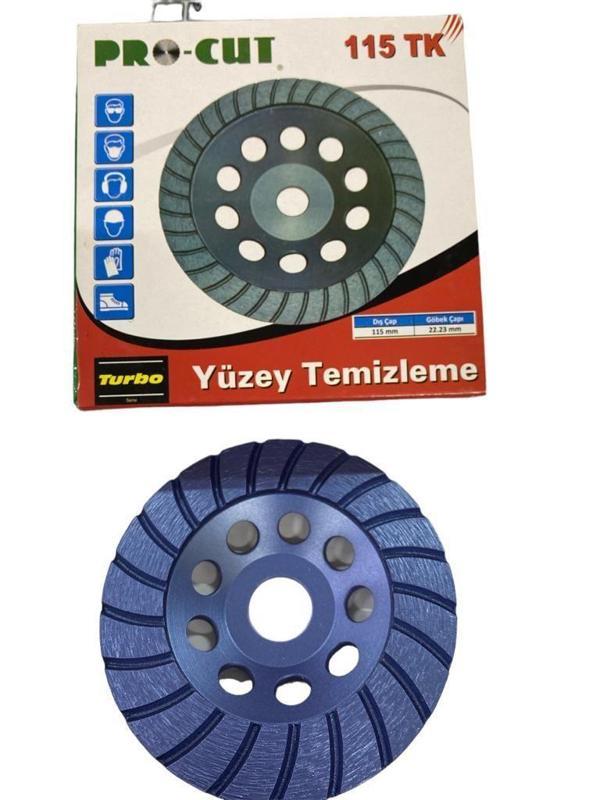 Procut 51185 Turbo Serisi Yüzey Temizleme 115 mm - Image 1