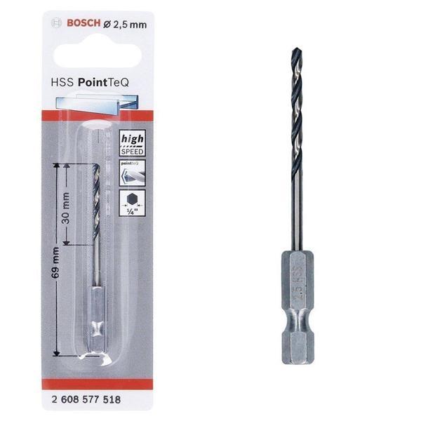 Bosch Pointteq Altıgen Şaftlı Hss Matkap Ucu 2,5 mm - Image 1
