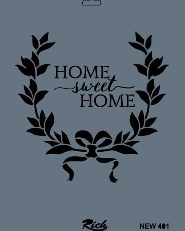 Rich New Seri N-401 Stencil 35x25 cm - Image 1