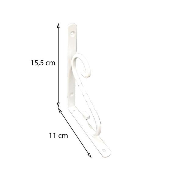 Ferforje Raf Altı No:1 Beyaz - Image 1