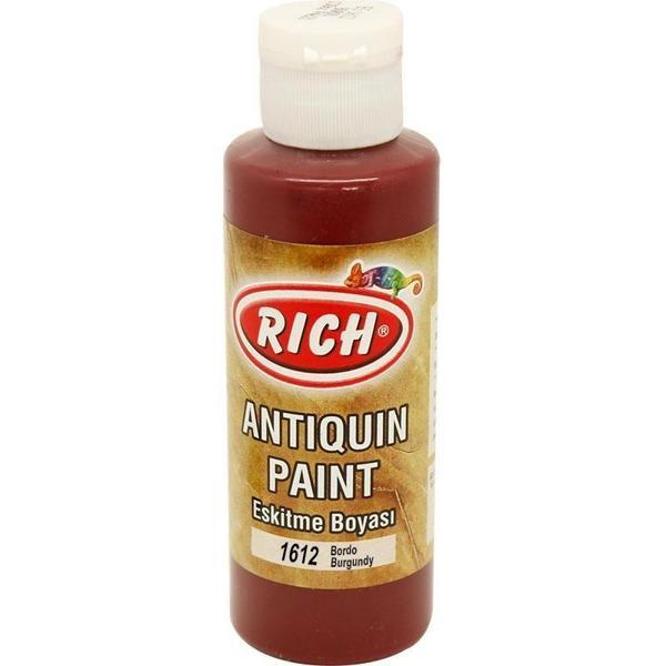 Rich 1602 Bordo 120 ml Eskitme Ahşap Boyası - Image 1