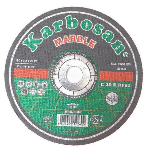 Karbosan Marble Mermer Kesme Diski 180x3,2x22,23 - Image 1