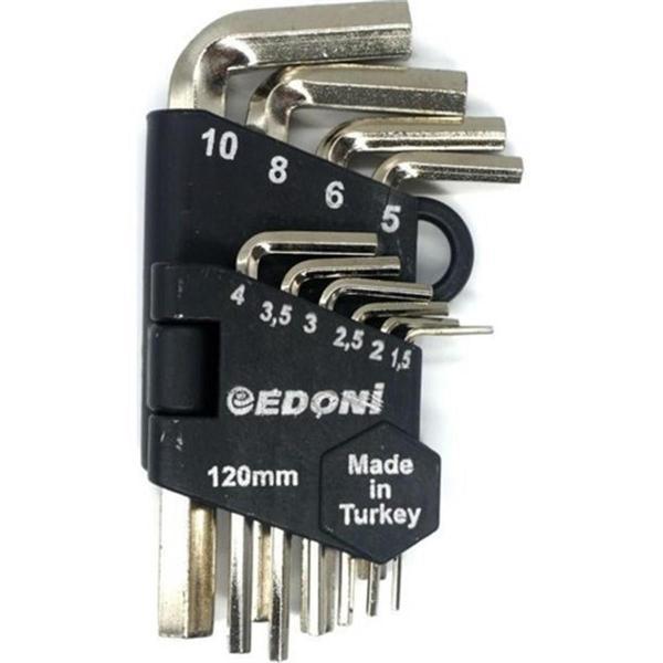 Edoni EAS 120 Nikel Allen Seti 10 Parça - Image 1